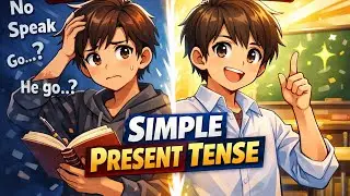 Simple Present Tense | Learn English Easily for | BeginnersCan&rsquo;t Speak English |