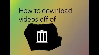 How to download videos off of the wayback machine