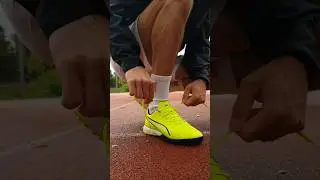 Puma King Electric Lime #asmr #footballasmr #football #soccer