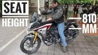 Honda CB200X SEAT HEIGHT | 810 mm good for SHORT RIDERS?