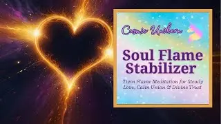 🔥 Soul Flame Stabilizer 💛 Twin Flame Meditation for Steady Love, Calm Union & Divine Trust 💫