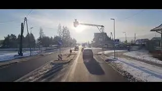 Brzesko/Nowy Sącz. DK75.