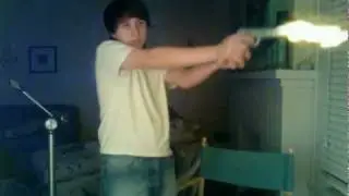 Muzzle flash test with Final Cut Pro