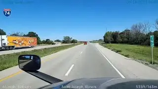 BigRigTravels LIVE | near Walcott, IA to Franklin, IN (9/14/23 11:11 AM)