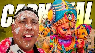 ASI ES EL DESFILE MAGNO DEL CARNAVAL DE NEGROS & BLANCOS EN PASTO 🎭‼️