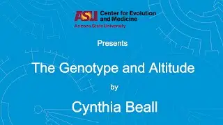 The Genotype and Altitude | Cynthia Beall