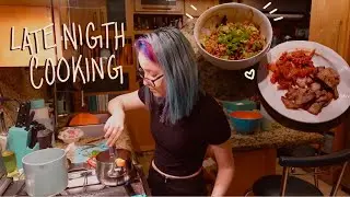 🌌 POV es la 1 AM y nos hago de cenar tratando de no despertar a nadie 🍜