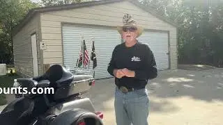 Flag etiquette & x50 Flag mounts