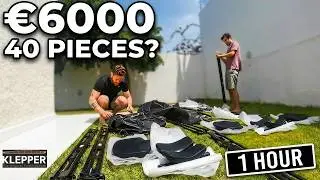 Building Klepper Kayaks Aerius II 545 Expedition (time lapse)