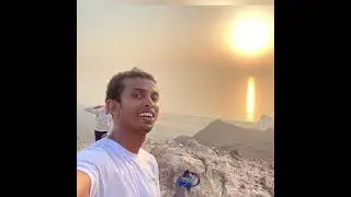 Sunrise Hike #hiking #sunrisehiking #hikinguae