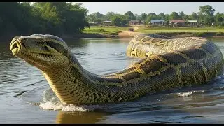 A Giant Python in the Village | Shocking Wildlife Story