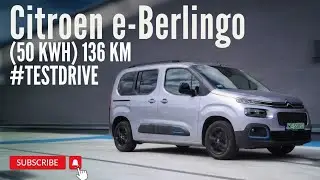 Citroen e-Berlingo 2022 50 kWh 136 KM | Jazda testowa POV #90 | E.Goista