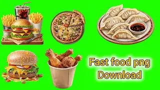 FAST FOOD PNG TUTORIAL DOWNLOAD | FAST FOOD GREEN SCREEN| FAST FOOD PNG | PNG FREE DOWNLOAD | PNG
