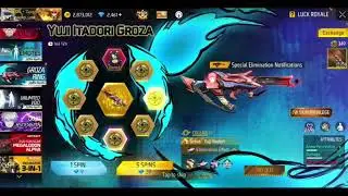 Tutorial Spin Token Ring Garena Free X Jujutsu Kaisen dengan kondisi Hoki Akun terburuk