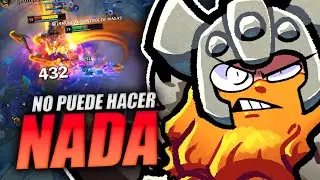 DENIEGO COMPLATEMENTE AL LANER ENEMIGO Y LE SACO 100 MINIONS | League of Legends
