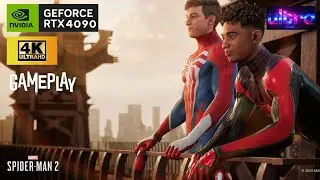 Marvels Spider Man 2 - Ultra Preset 4k  Rtx 4090 Asus Rog Strix white -   572.16 Whql Driver