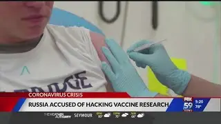 Russia accused of hacking COVID-19 vaccine research