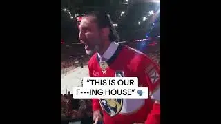 Roberto Luongo is HYPE for Game 6 😤