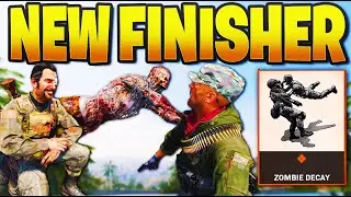 NEW ZOMBIE DECAY FINISHER MOVE SHOWCASE | (TRACER PACK WEAVER OPERATOR BUNDLE + PET FINISHING MOVE)