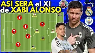 AS&Iacute; SER&Aacute; la ALINEACI&Oacute;N de XABI ALONSO en el REAL MADRID vs CITY