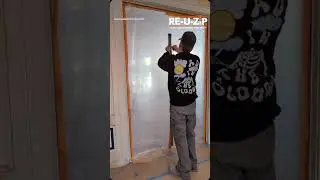 RE-U-ZIP&reg; Magnetic Entry Strip&trade; Installation
