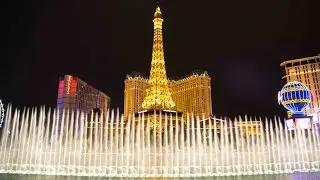 VEGAS STRIP AT NIGHT