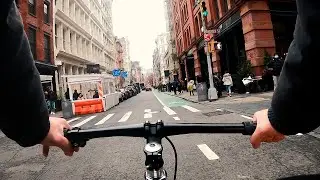 5 BAIRROS DE NOVA YORK EM 25 MINUTOS | BIKE VLOG EM MANHATTAN (Chinatown, Soho e +)