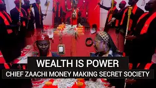 Chief Zaachi explains sacred rituals for success