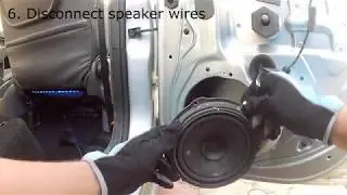 Ford Focus C-Max/Focus Mk2 [Rear] Speaker Replacement. JVC CS-DR1720 300W