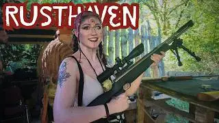 I Went to a POST-APOCALYPTIC Festival in an ABANDONED Military Base | RUSTHAVEN