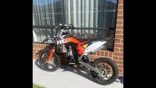 Ktm 85 sx first ride!