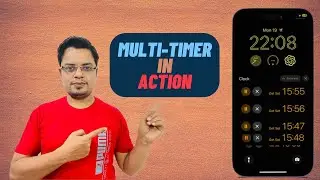 How to Set Multiple Timers at Once in iOS 17 on iPhone