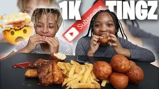 MAGWINYA + SLAP CHIPS + FRIED SNOEK FISH | SOUTH AFRICAN MUKBANGERS