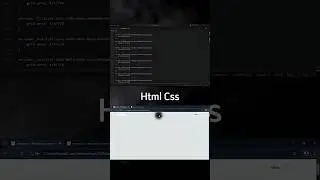 HTMl VS Css website 