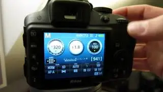 Как изменить диафрагму на Nikon D3300