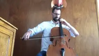 David Popper - Etude # 26 Andante con moto - Violoncelle C&eacute;dric Forr&eacute;