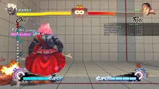 [USF4] More Oni Tech