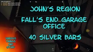 Far Cry 5 John's Region Fall's End Garage Office 40 Silver Bars