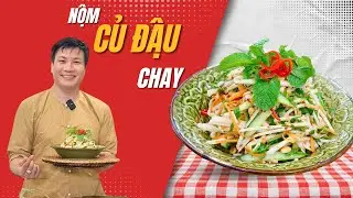 Bí quyết làm NỘM CỦ ĐẬU CHAY giòn ngon thơm mát| Cùng Cháu Vào Bếp