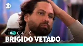 Big Fone! Breno atende e veta Br&iacute;gido de todas as provas da semana | BBB 26 | TV Globo