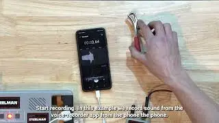 Record the noise of the stethoscope on any smartphone - HU97001