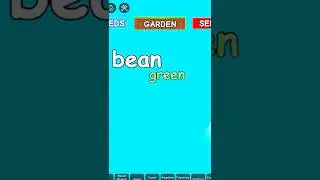 Grow a garden Bean event #fyp #roblox  #wspeveryonewelcomebacktoanothervid #gag #dontflop