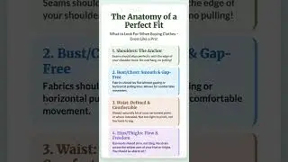 The Anatomy of a Perfect Fit: Dress Like a Pro!  Unlock the secret to...
