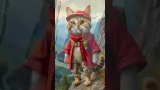 Epic Cat Adventure in the Lush Green Mountains | Must Watch |  #petvideos #catrescueteam #cat