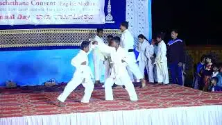 KARATE PERFORMANCE NAVACHETANA CONVENT 2025-26