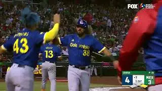 Reynaldo Rodriguez RBI SINGLE GIVES COLUMBIA THE LEAD