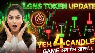 LGNS Coin Chart Analysis Hindi | Hammer Candles, W&ndash;M Signals & Chart Reading Secrets