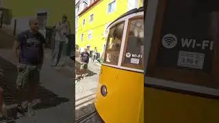 Lisbon Tram #portugal #travel