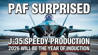 PAF Surprised by J 35 Speedy Production in 2026 | China&rsquo;s Stealth Jet Rolls Out Fast