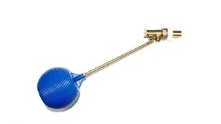 How to repair a part 1 ballcock, standard brass ball valve. Overflow running?